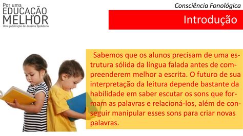 Consciencia Fonologica O Que É - Consciencia fonologica - o que é e quais são suas etapas de ...