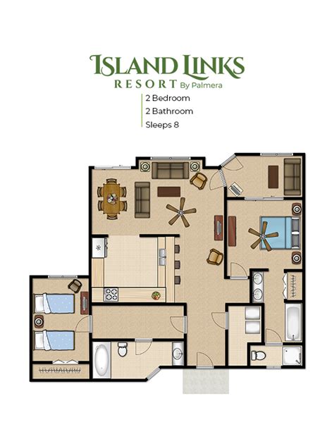 Island Links Resort Map - Carlye Albertina