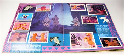 The Lion King Storybook Sticker Album Disney