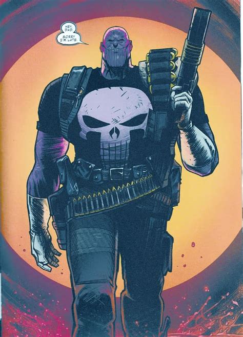 A Brand New Look For Thanos In Cosmic Ghost Rider 3 Spoilers