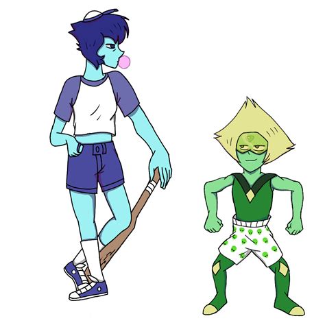 Steven Universe Peridot And Lapis Lazuli