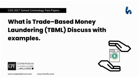 What Is Tradebased Money Laundering Tbml Discuss It