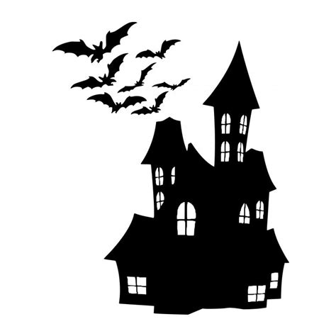 Halloween house Silhouette - Free Stock Photo by mohamed hassan on ...