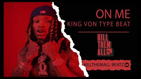 King Von Type Beat On Me Hard Trap Type Beat 2022 Youtube