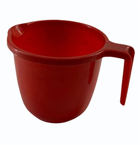 Polypropylene Red 750ml Stylo Plastic Mug For Bathroom At Rs 75piece