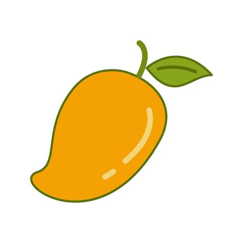 Premium Vector Mango Icon Vector Design Template