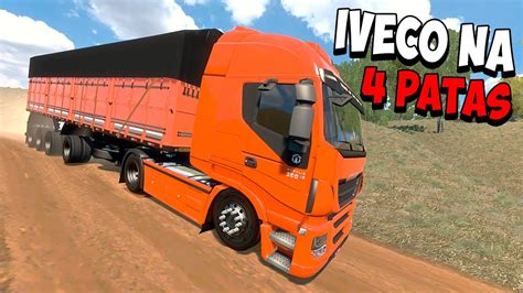 IVECO NA GRANEL 4 PATAS MAPA ELITE DA RODAGEM 1 50 EURO TRUCK