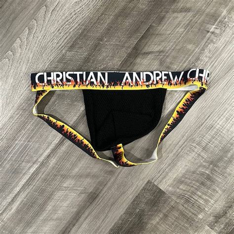 Andrew Christian Andrew Christian Flames Mesh Jockstrap Grailed