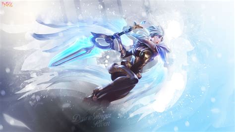 League Of Legends Dawnbringer Riven By Massi001 On Deviantart