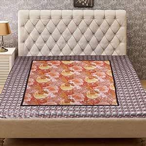 Buy Kuber Industries Floral Design Pvc Reversible Food Mat Bed Server