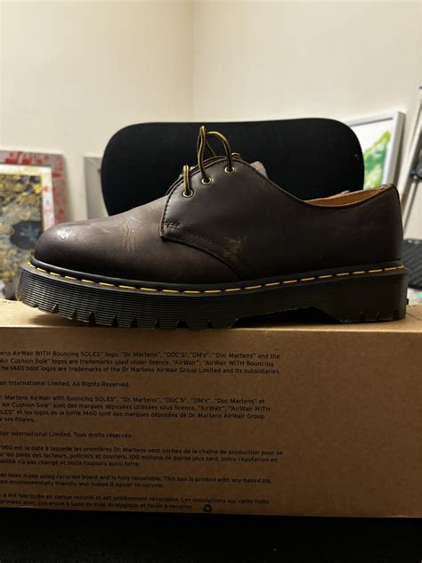 Dr Martens Drmartens 1461 Bex Crazy Horse Leather Oxford Shoes Grailed