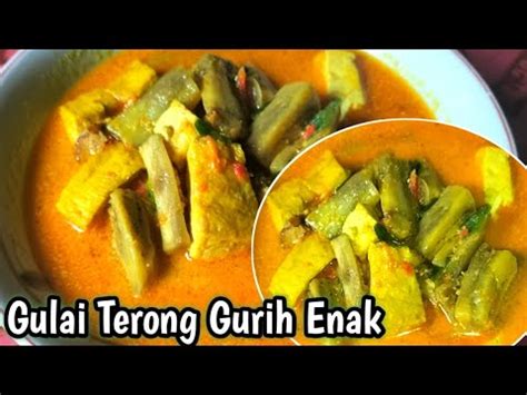 PUNYA TERONG DI MASAK SEPERTI INI SAJA ENAK GURIH JADI FAVORIT KELUARGA