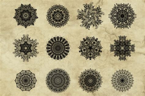 Mandalas Set Graphic By Alisared Creative Fabrica