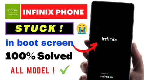 Solved INFINIX Phone Stuck At Infinix Logo Fix Stuck In Bootloop