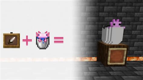 Axolotl 3D Bucket Minecraft Texture Pack