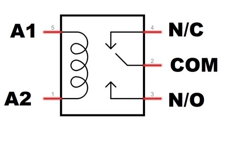 Diagrama Electrico De Un Relay Relé Con Pic