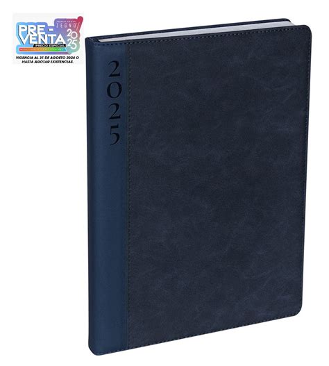 AGENDA DIARIA ULTRA 2025 AZUL Mayoreo De Agendas Personalizadas Zegno