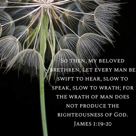 James 1 19 Slow To Speak Righteousness Of God New King James Version