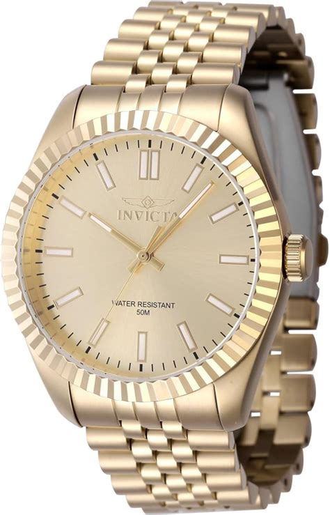 Invicta Specialty Oro Orologio Uomo Quarzo Mm Amazon It Moda