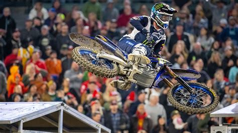 Supercross Round Sx Highlights Anaheim Ca Angel Stadium Jan