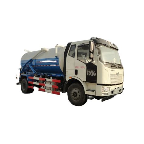 Faw 4 2 10m3 12m3 13m3 14m3 Euro V Cesspool Drain Cleaning Truck For