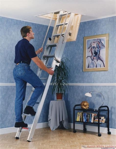 Werner Deluxe Hi Performance Aluminium Loft Ladder Ladders And Access