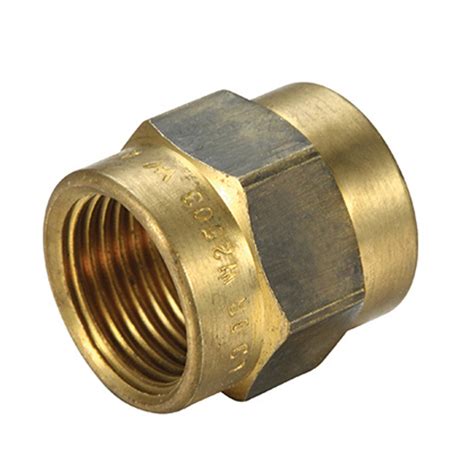 Brass Female Female Threaded Socket