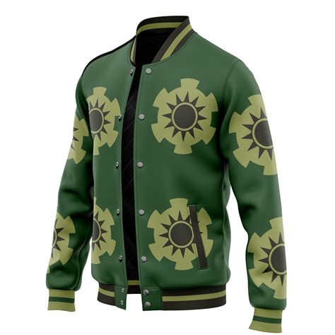 Zoro Wano One Piece Varsity Jacket - AnimeBape