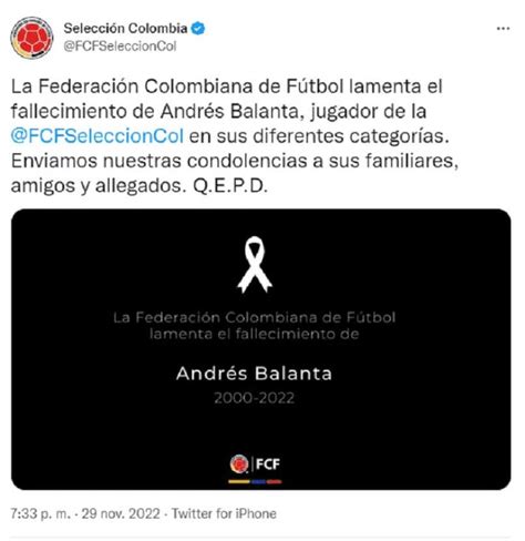 Dolor En Atlético Tucumán Murió El Colombiano Andrés Balanta