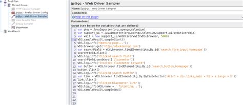 Java Running Selenium Scripts With Jmeter Stack Overflow