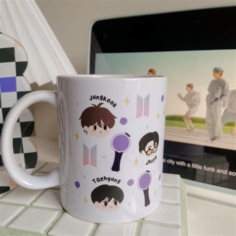 Jual Mug Bts Mug Karakter Hampers Bts Mug Bts Hampers Ulang Tahun