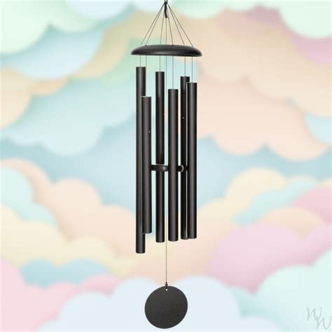 Corinthian Bells Inch Black Wind Chime