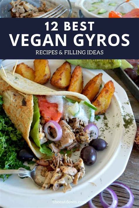 12 Best Vegan Gyros Recipes Tempeh Jackfruit Tofu Recipe Gyro