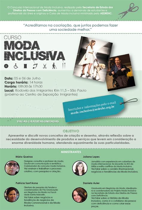 Moda Curso Moda Inclusiva