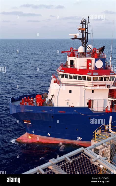 Oil Rig Supply Boat Hi Res Stock Photography And Images Alamy