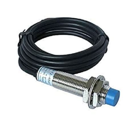 Black Pnp Dc V Mm Tube Type Inductive Proximity Sensor Detection