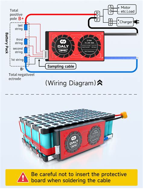 Daly Smart Lifepo4 Bms 7s 24v Wiring Tutorial Daly Electronics Co Ltd