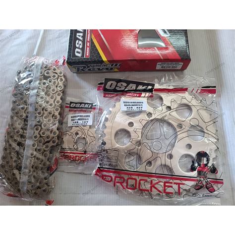 Osaki Revo Sprocket Set Raider 150 Carb Raider 150 Fi Shopee Philippines