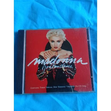 Cd Madonna You Can Dance Shopee Brasil