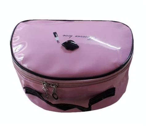 Pink Rexine Zipper Makeup Pouch At Rs Piece Makeup Pouche In New