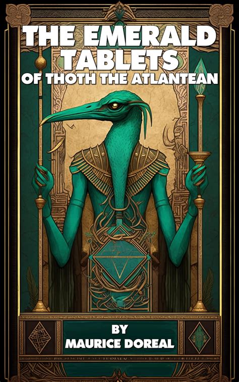 The Emerald Tablets Of Thoth The Atlantean Illustrated Annotated