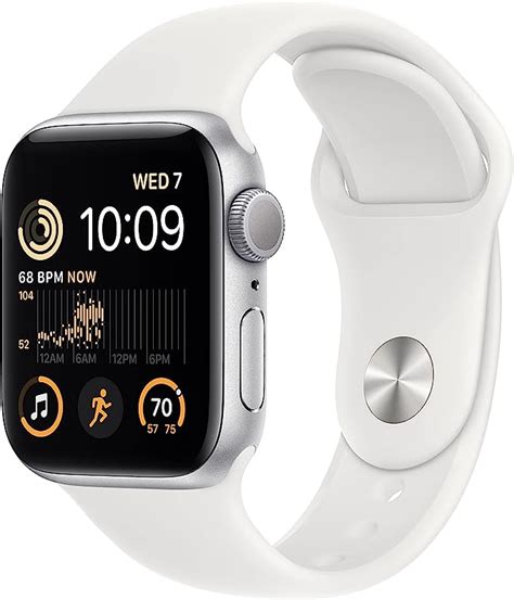 Apple Watch Se Nd Generation Gps Mm Silver Aluminium Case