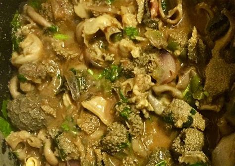 Matumbo Tripe Fry Recipe By Dorce Kim Cookpad