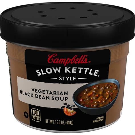 Campbells® Vegetarian Black Bean Soup 155 Oz From Walmart Instacart