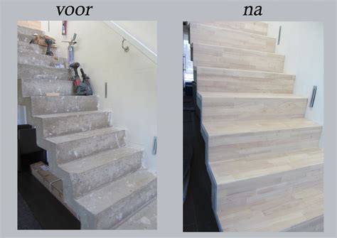 Bekleden Van Betonnen Trappen