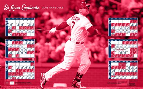 St Louis Cardinals 2016 Schedule Wallpaper - WallpaperSafari