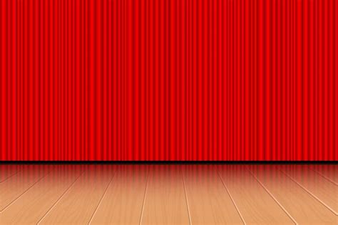 Theater Stage Background Vector Design