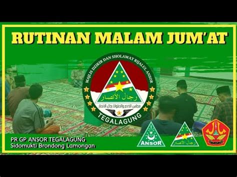 Live Rutinan Malam Jum At Mds Rijalul Ansor Tegalagung Youtube