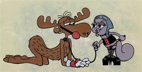 Rule 34 Bullwinkle J Moose Gag Jay Ward Productions Male Only Rocket