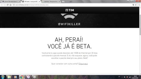 Oferta Tim Beta Libera Inscri O Para Todos Atualiza O Encerrado